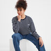 T-shirt manches longues Creeks bleu marine femme