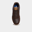Baskets &agrave; lacets Lee Cooper marron fonc&eacute; homme