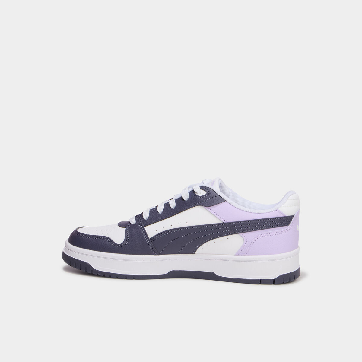 Baskets &agrave; lacets Puma Rebound Slam violet fille