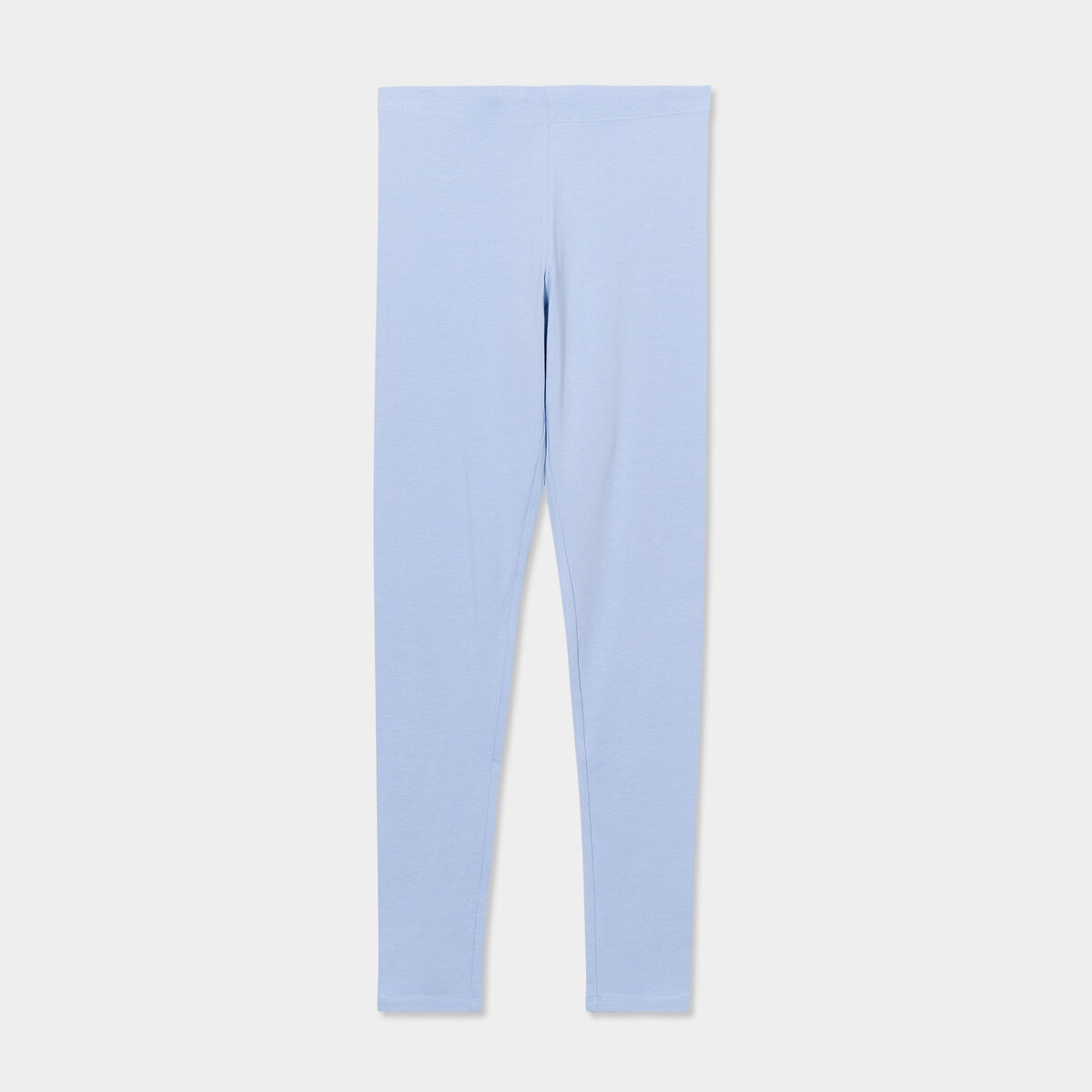Legging taille haute bleu clair femme