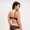 Soutien-gorge triangle dentelle noir femme