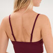 Brassi&egrave;re c&ocirc;tel&eacute;e padd&eacute;e sans armature prune femme