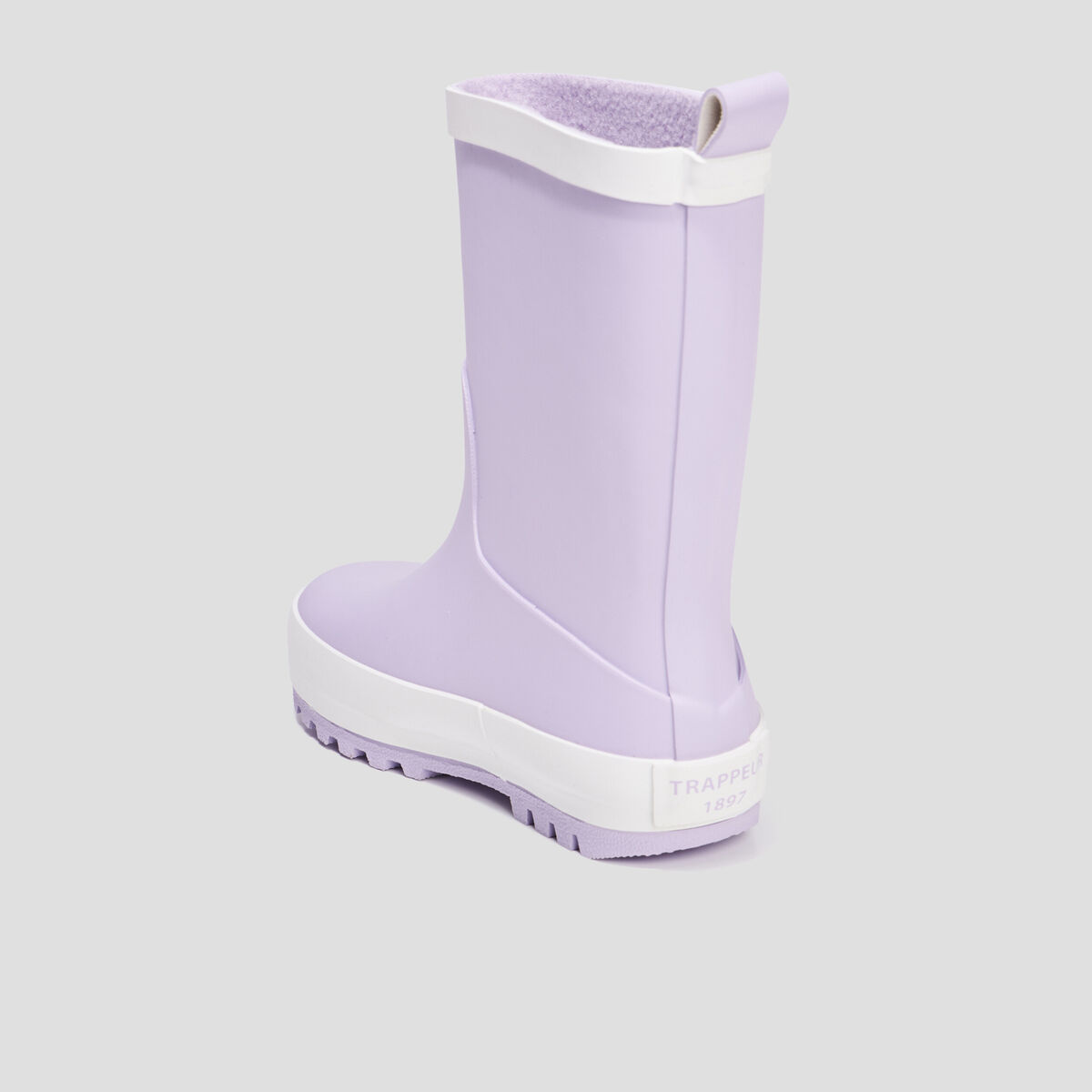 Bottes de pluie Trappeur parme fille