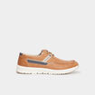 Chaussures bateau marron clair homme