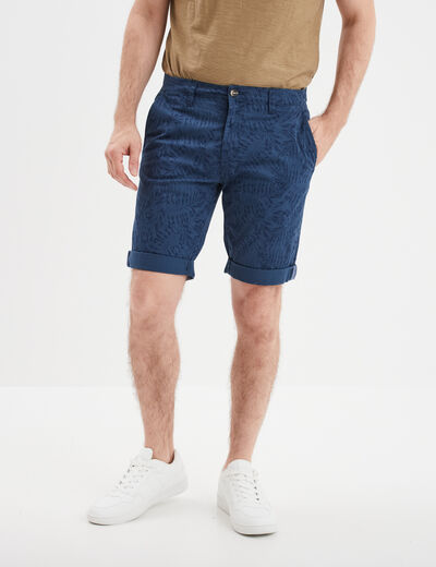 Bermuda chino droit Creeks bleu marine homme