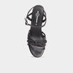 Sandales à talons Mosquitos noir femme