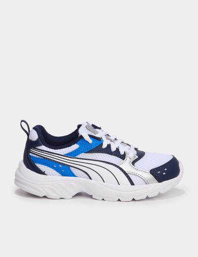Baskets running &agrave; lacets Puma Milenio bleu electrique gar&ccedil;on