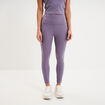 Legging de sport taille haute violet femme