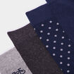 Lot 5 paires chaussettes bleu marine homme