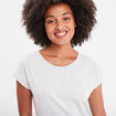 Chemise de nuit gris clair femme