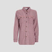 Chemise manches longues Creeks rouge femme