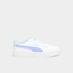 Tennis basses en cuir Puma Carina 3.0 bleu violet fille