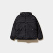 Doudoune zipp&eacute;e r&eacute;versible &agrave; capuche noir homme