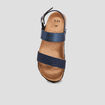 Sandales bleu marine fille