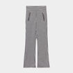 Tregging flare poches zippées ecru fille