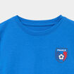 T-shirt maillot de football France bleu electrique mixte