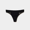 String coton majoritaire noir femme