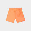 Short de bain taille &eacute;lastiqu&eacute;e orange fluo gar&ccedil;on