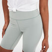 Legging court sport cycliste stretch vert pastel femme