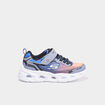 Baskets running semelles lumineuses orange fluo gar&ccedil;on