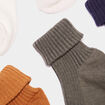Lot 5 paires chaussettes c&ocirc;tel&eacute;es coton multicolore b&eacute;b&eacute; gar&ccedil;on