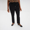 Pantalon de jogging chino noir femme