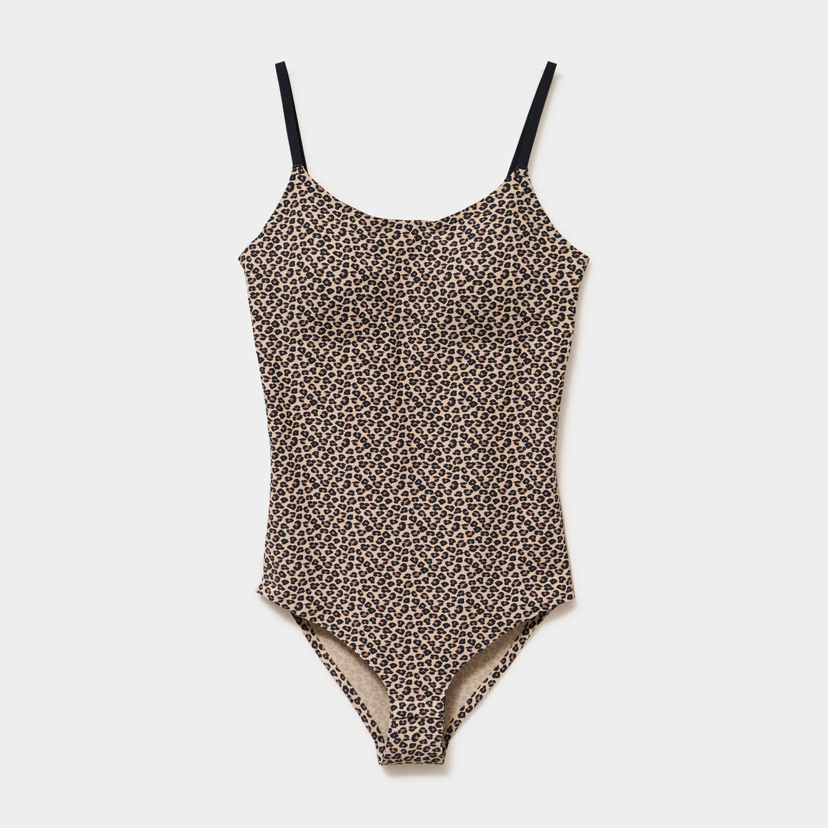 Body padd&eacute; bretelles fines marron femme
