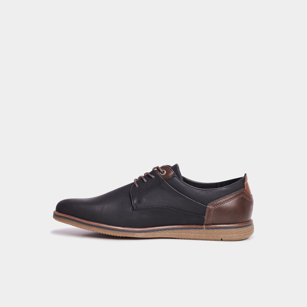 Derbies &agrave; lacets noir homme