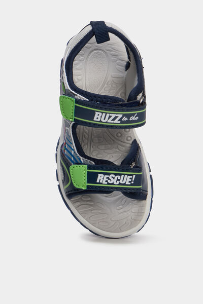 Sandales semelles lumineuses Toy Story bleu gar&ccedil;on