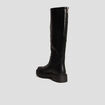 Bottes semelle chunky noir femme