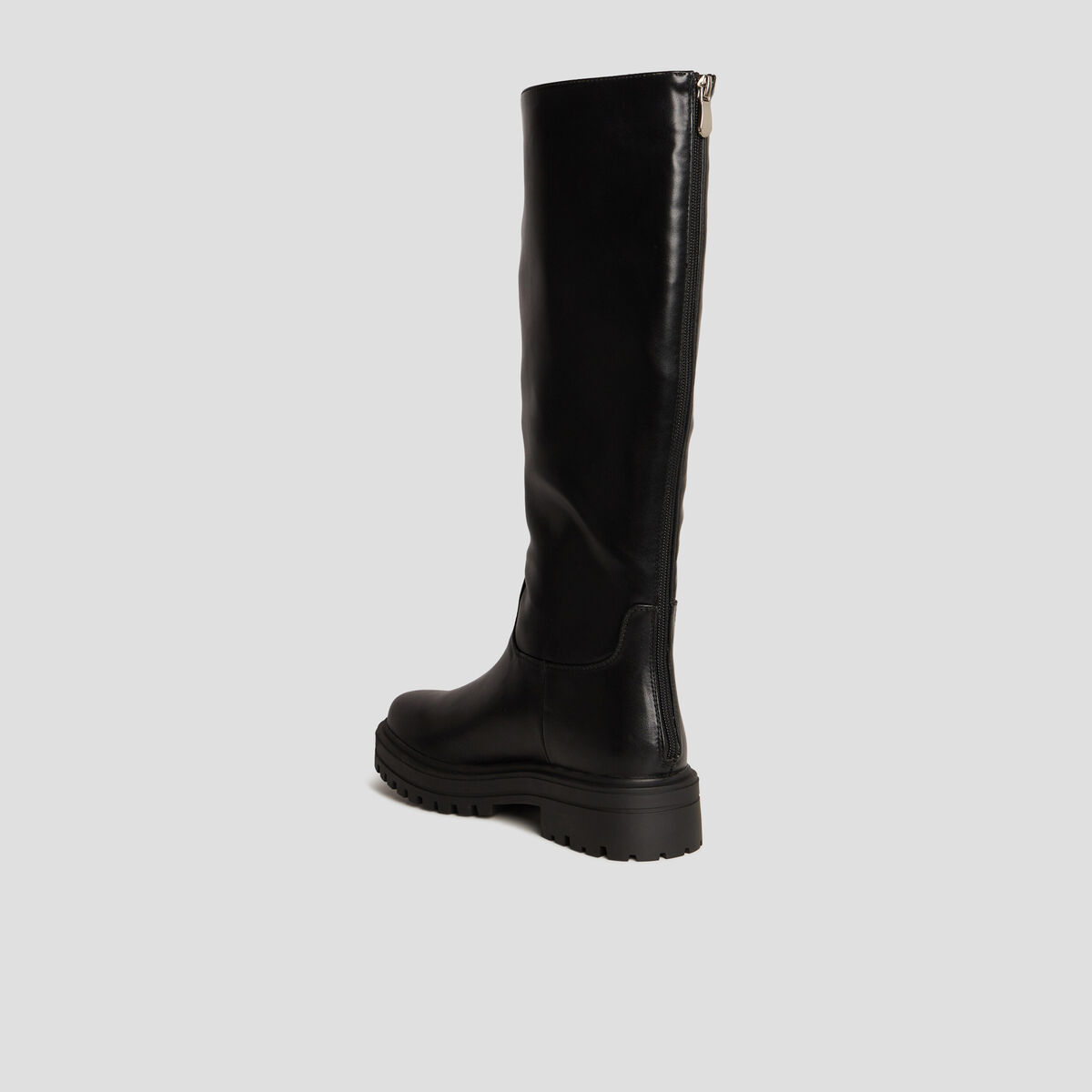 Bottes semelle chunky noir femme