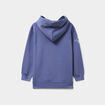 Sweat hoodie &agrave; capuche oversize Stitch bleu fille