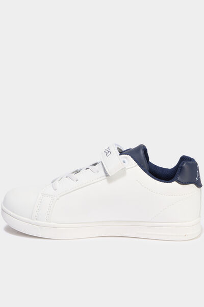 Tennis basses &agrave; scratchs Kappa ADENIS EV bleu gar&ccedil;on