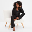 Ensemble pyjama 2 pièces noir femme