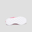 Baskets running à scratchs rose fille