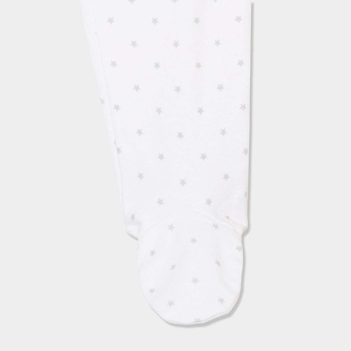 Lot 2 pantalons naissance coton blanc b&eacute;b&eacute;