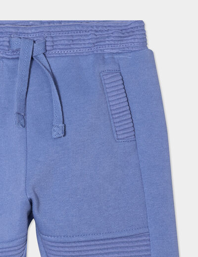 Pantalon de jogging taille élastiquée bleu lavande bébé garçon