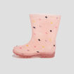 Bottes de pluie imprimé étoile rose fille