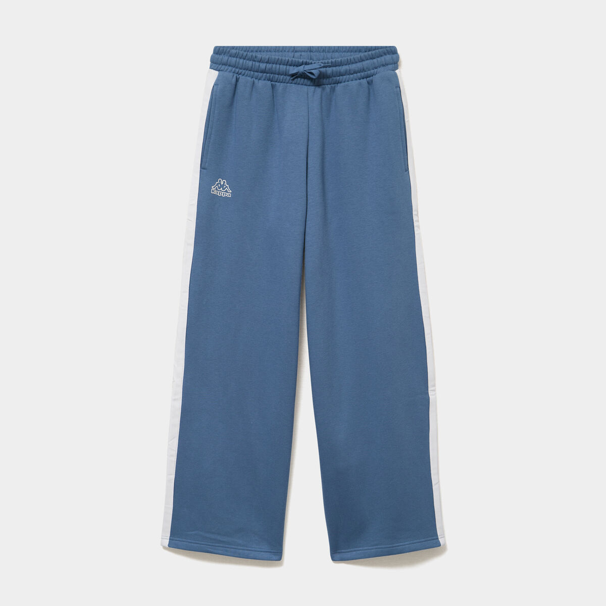 Pantalon de jogging molleton droit Kappa bleu femme