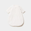 Gigoteuse effet velours zipp&eacute;e TOG 3 blanc b&eacute;b&eacute;