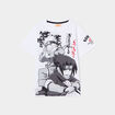 T-shirt manches courtes coton Naruto blanc garçon