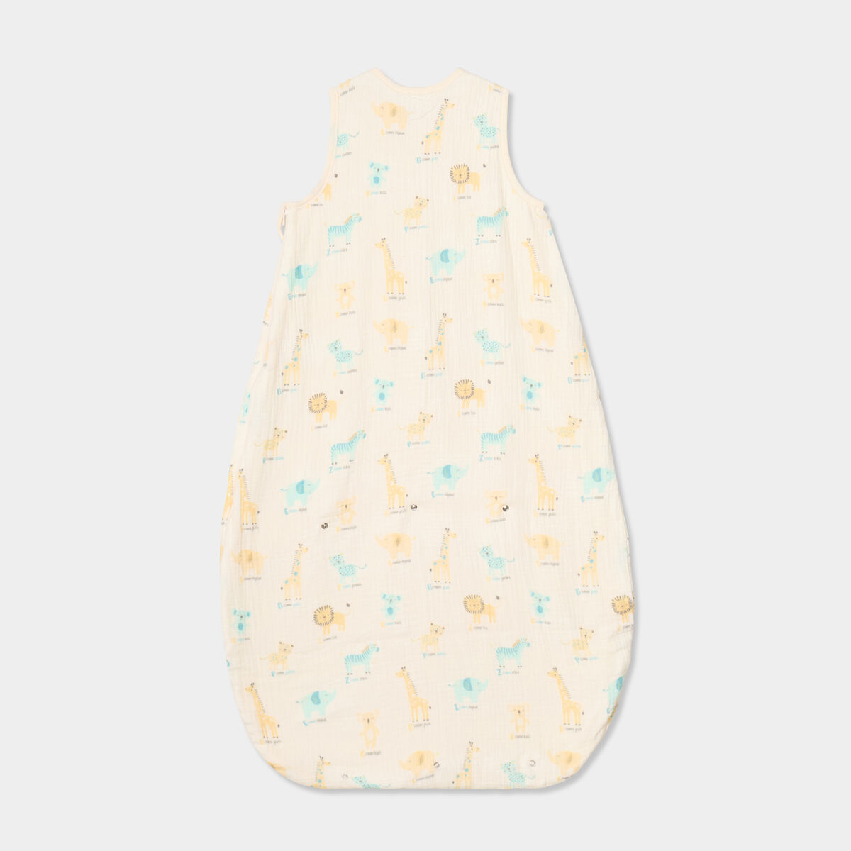 Gigoteuse TOG 1 ajustable gaze de coton creme b&eacute;b&eacute; gar&ccedil;on