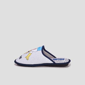 chaussons mules les simpson gris homme Chaussons mules Les Simpson gris homme