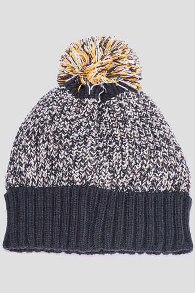 Bonnet Creeks jaune moutarde garçon