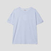 T-shirt manches courtes Creeks bleu clair femme