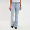 Jeans flare 5 poches denim double stone femme