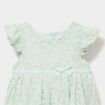 Robe c&eacute;r&eacute;monie en dentelle vert pastel b&eacute;b&eacute; fille