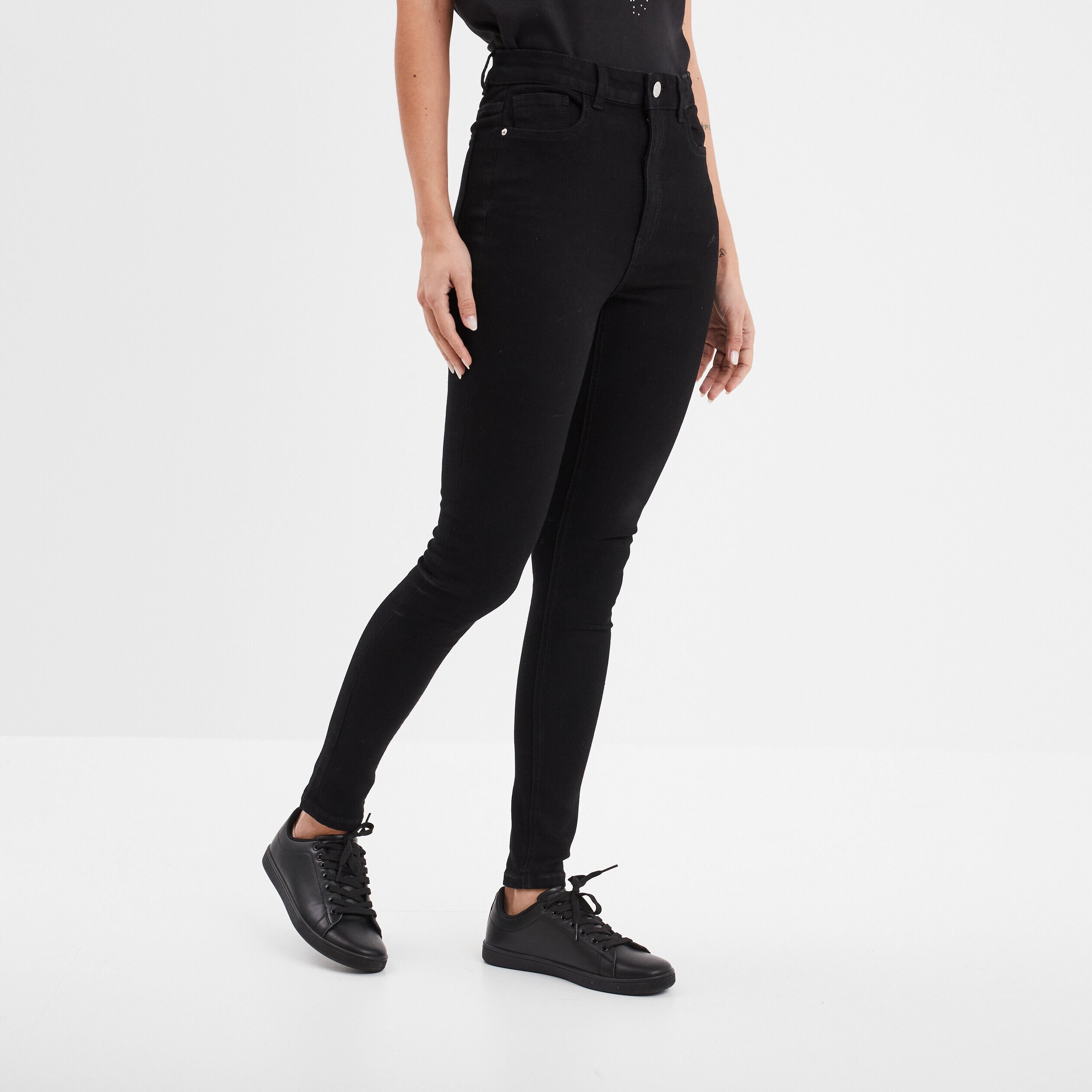 Jean noir deals moulant femme