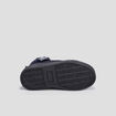 Baskets montantes pailletées zippées bleu marine fille