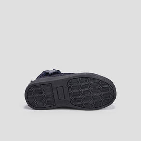 baskets montantes pailletees zippees bleu marine fille Baskets montantes pailletées zippées bleu marine fille